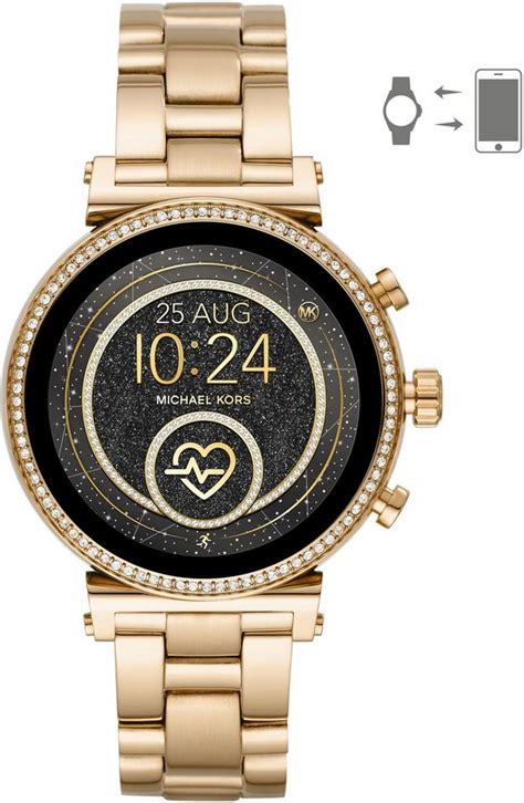 michael kors smart watch bands for the sophie watch|michael kors sofie smartwatch sale.